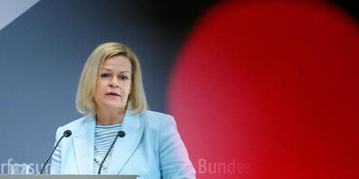 Nancy Faeser (SPD), Bundesministerin für Inneres und Heimat. Foto: Bernd von Jutrczenka/dpa