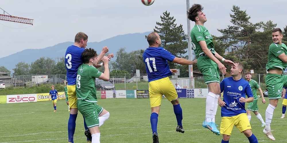 Rebstein und Diepoldsau-Schmitter trennten sich 1:1 Unentschieden