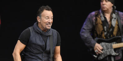 Bruce Springsteen bei seinem letzten Auftritt 2016 im Zürcher Letzigrund-Stadion. (Archivbild)
