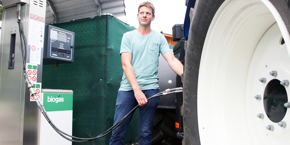Das Multitalent Biogas: Im Unterbuck in Thayngen wird daraus Strom und Wärme produziert und neuerdings auch Treibstoff.