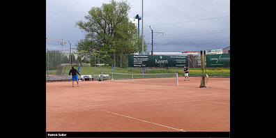 Ein Baugesuch für zwei zusätzliche Tennisplätze beim Tennisclub Hörnli liegt öffentlich auf.