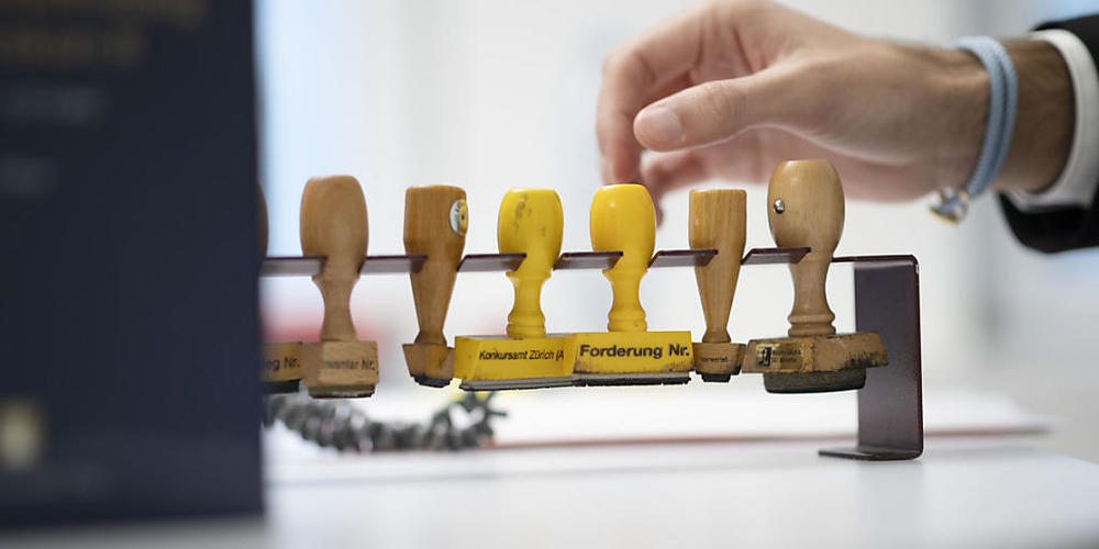 Es gibt wieder mehr Arbeit für die Konkursämter. (Archivbild)