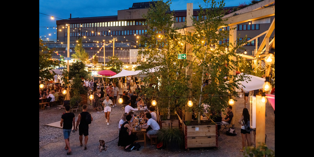 In Frau Gerolds Pop-up, «Micas Garten» in Zürich-Altstetten,  findet am Samstag zum ersten Mal ein Nachtmarkt statt.