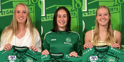 Franziska Gaus, Leona Zwyssig und Rahel Imlig