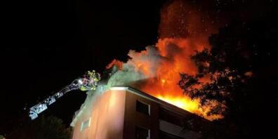 Beim Brand wurde niemand verletzt. (Bild: Kantonspolizei Zürich)