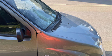 Die Frau erlitt beim Aufprall «eher leichte Verletzungen».