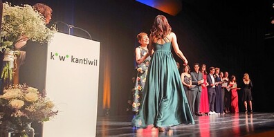 Glorreiche Maturafeier der Kantonsschule Wil am 6. Juli 2022 im Wiler Stadtsaal.