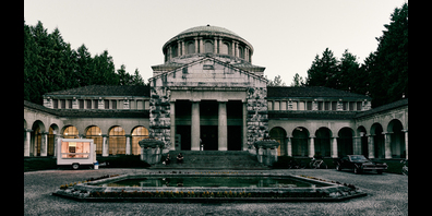 Das älteste Krematorium der Schweiz: Einst im Juni 1889 eingeweiht, hat das Krematorium Sihlfeld schon vor langer Zeit seinen Betrieb eingestellt.
