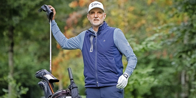 Eine Bereicherung am Swiss Seniors Open: André Bossert präsentiert sich in Bad Ragaz in bester Spiellaune. 