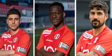 Foto v.l.n.r.: Titaro, Yao und Ciarrocchi