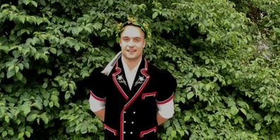 Daniel Elmer aus St. Gallenkappel holte sich seinen ersten Saisonkranz am Appenzeller Kantonalschwingfest.