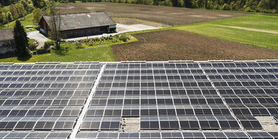Der Kanton Thurgau kurbelt den Bau grosser Photovoltaik-Anlagen mit einem neuen Förderprogramm an. Bisher ist das Solarstrom-Potenzial noch weitgehend ungenutzt. (Symbolbild)