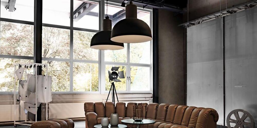 Das Original: Das Sofa DS-600 im Ausstellungsraum von de Sede in Klingnau AG.