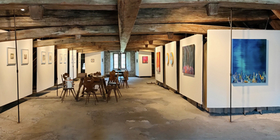 Sind im Schloss Sargans ab Samstag zu bestaunen: Die Kunstwerke von Antonio Wehrli. 