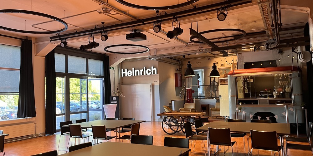 Der neue Saal «Heinrich» kann für Anlässe gebucht werden.