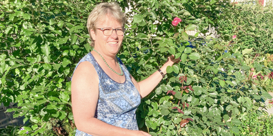 Sandra Schöpfer verbringt sehr gerne Zeit draussen in der Natur.