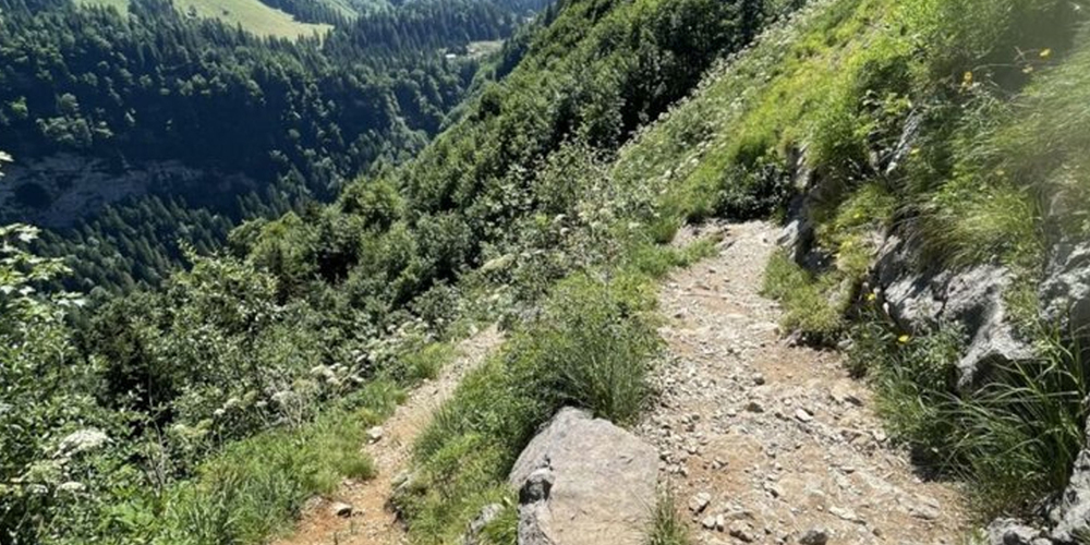 Zwei Personen sind auf Bergwanderweg beim Äscher in Appenzell Innerrhoden tödlich verunglückt.