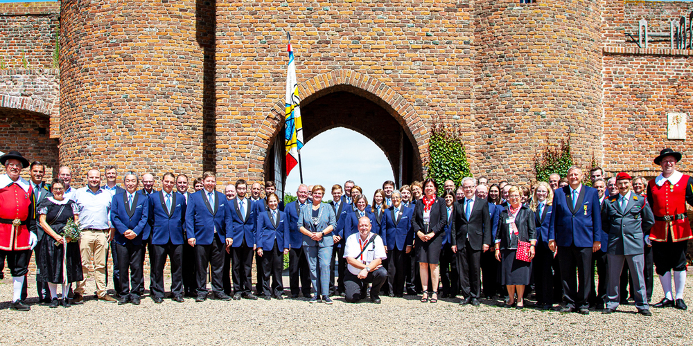 Ein tolles Erlebnis für alle Beteiligten: Die Feldmusik Jona am internationalen Viertagemarsch in Nijmegen .