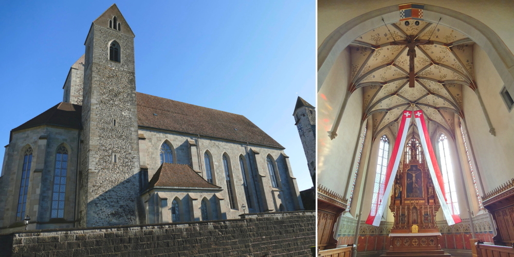 An der Messfeier in der Kirche St. Johann Rapperswil wirkt Pfarrer Andreas Schönenberger mit.