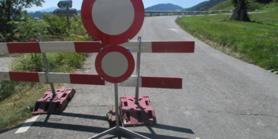 Am Freitag wird die Sperrung auf der Strasse Au – Walzenhausen aufgehoben.