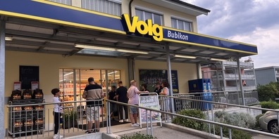 Der Volg Laden in Bubikon wurde komplett umgebaut. 