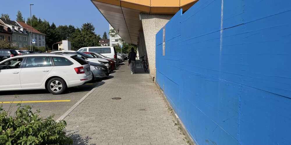 Der Unfall ereignete sich an der Rorschacher Strasse 95