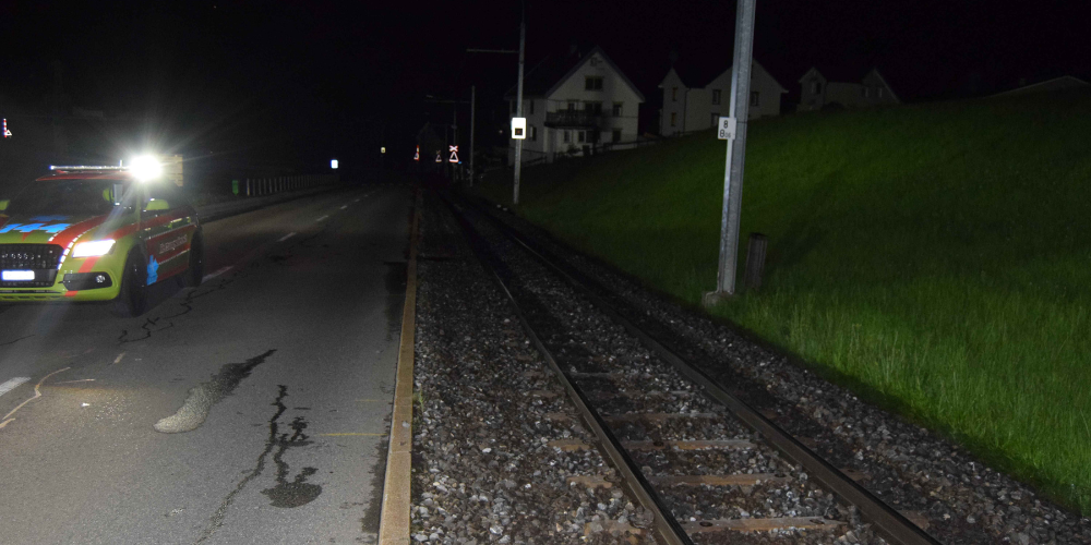 Unfallstelle in Speicher