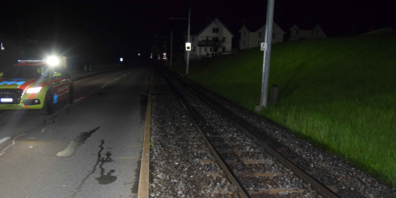 Unfallstelle in Speicher