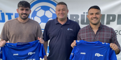 Fisnik Berisha (links) und Argurian Bojaxhi (rechts) verstärken kommende Saison den FC Rüthi