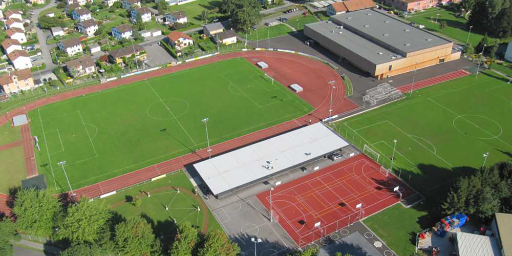 Austragungsort: Der Sarganserländer Cup wird auf der Sportanlage Riet in Sargans durchgeführt.