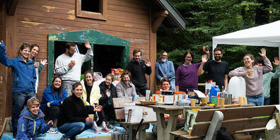 An der Ostflanke des Üetlibergs: Das Teehüsli beim Picknickplatz Hohenstein.