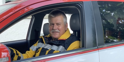 Kurt Affolter wird am 4. Juli die öffentliche Feuerwehrübung zum letzten Mal live kommentieren. 