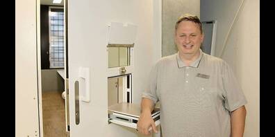 Er hat im neuen Gefängnis Zürich West das Sagen: der Gefängnisleiter Marc Eiermann.