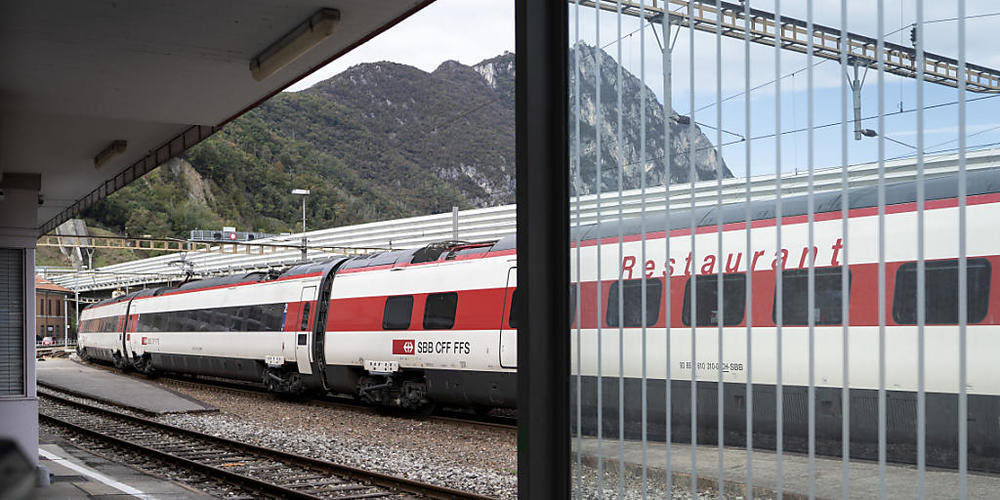 Vor der Zugtüre herrschte Gedränge. Eine aussteigende Frau wurde geschubst und verletzte sich dabei. 