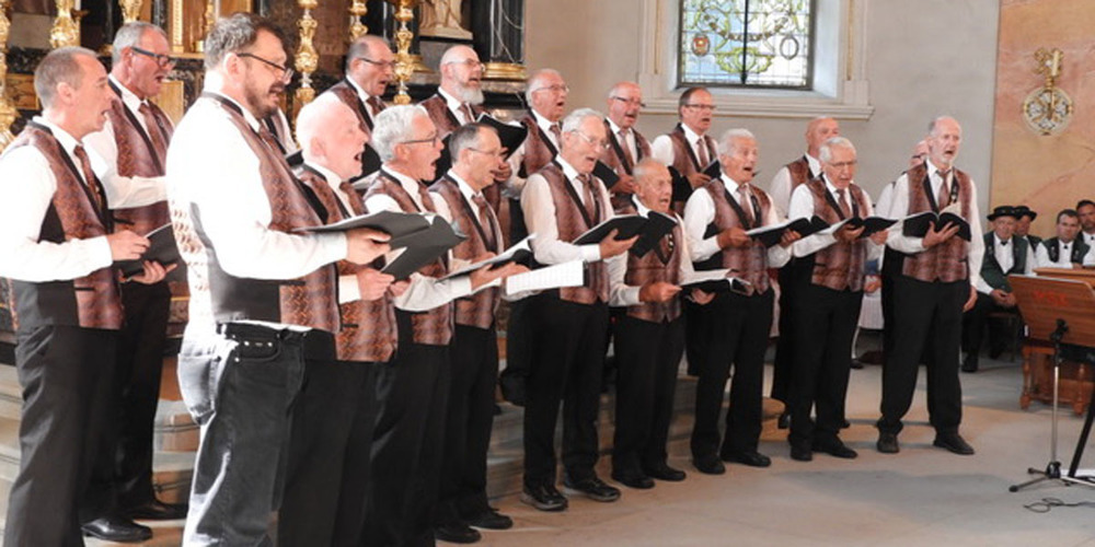 150 Jahre Männerchor Kaltbrunn: Das Vereinsjubiläum wurde gefeiert mit allen Chören in der Gemeinde. 