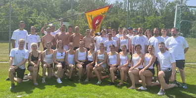 Gruppenbild der Delegation des STV Benken am Berner Kantonalturnfest 2022.