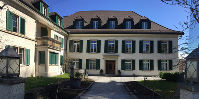 Das Kirchgemeindehaus Wollishofen.