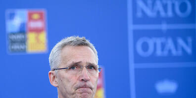 dpatopbilder - Jens Stoltenberg, Nato-Generalsekretär, äußert sich beim Nato-Gipfel in Madrid. Foto: Bernd von Jutrczenka/dpa