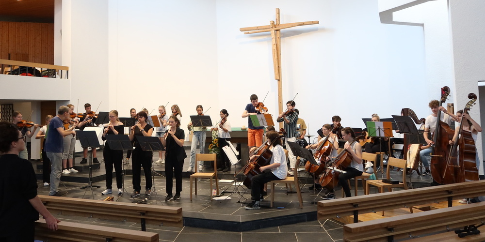 Begeisterndes Musizieren des Vivaldissimo.