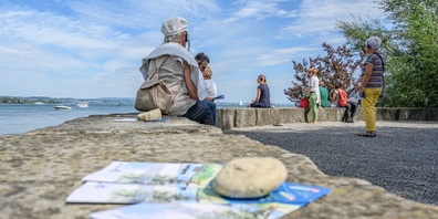 Der Hörspaziergang lädt ein.