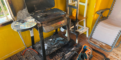 Ein Gasgrill explodierte und verletzte einen Mann schwer (Symbolbild)