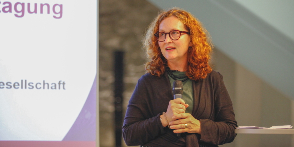OST-Professorin Sibylle Minder-Hochreutener plädierte an der Ostschweizer Gemeindetagung für mehr Partizipation beim Gestalten der Gemeindepolitik.