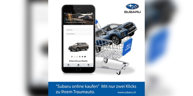 Kaufinteressierte können den Kaufprozess für einen neuen Subaru neu komplett online abwickeln.