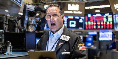 Ein Händler an der New Yorker Börse. (Archivbild)