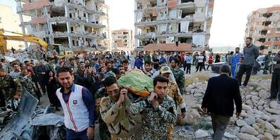 Im Iran ereignen sich immer wieder schwere Erdbeben, so etwa Ende 2017 in der Kermanshah-Region. (Archivbild)