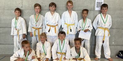 An der Judo-Kantonalmeisterschaft  im thurgauischen Weinfelden gab es zwei Doppelsieger. 