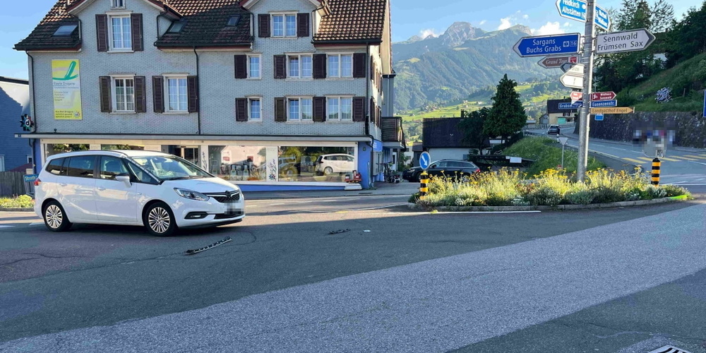 Der 59-jährige E-Bike Fahrer wurde beim Unfall verletzt.