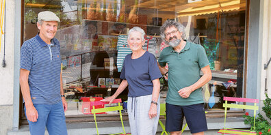 Christoph Bickel, Ursina Jost und Jürg Mächler. 
