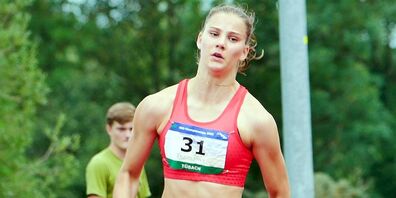 Lia Thalmann startete über 100 und 200 Meter. 