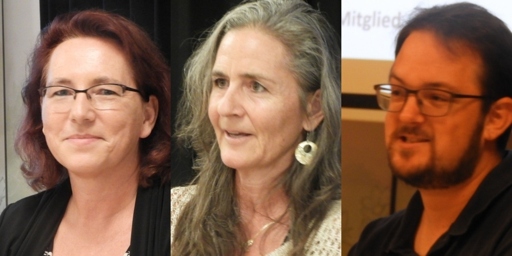 v.l.n.r.:  Romy Schmid, Ursula Bruhin und Lars Kaufmann